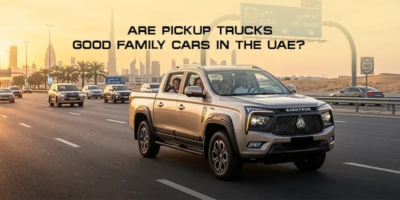 Are Pickup Trucks Good Family Cars in the UAE?