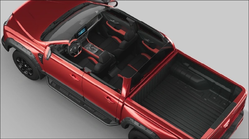 Double Cabin For Full Utility